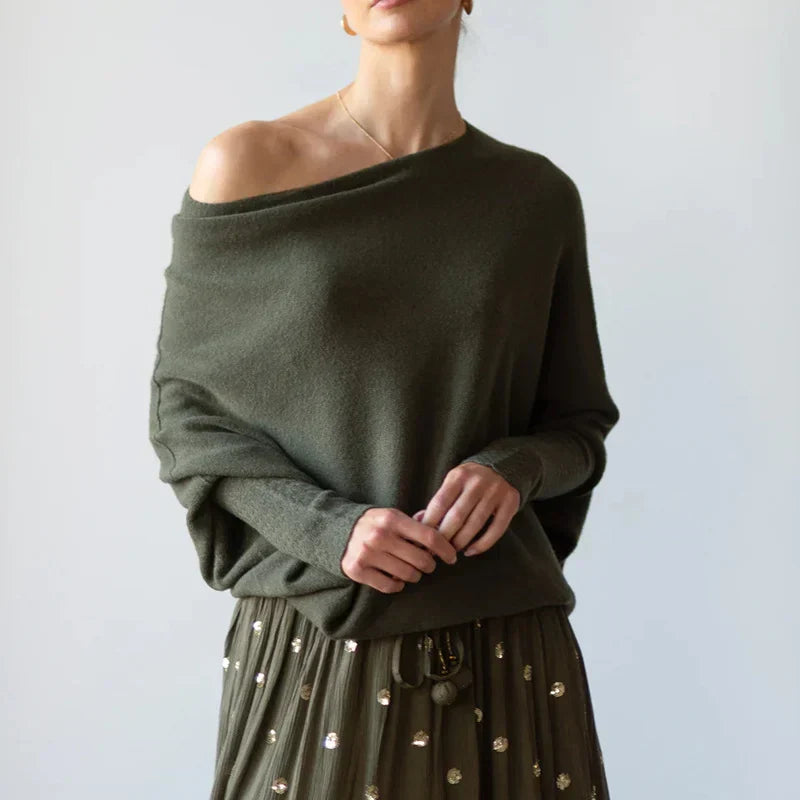 Women's Draped Sweater | Casual