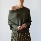 Women's Draped Sweater | Casual