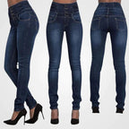 Women's Stylish High-Waisted Skinny Jeans | Casual