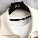 Men's Collar Knit Winter Jacket | Button Up