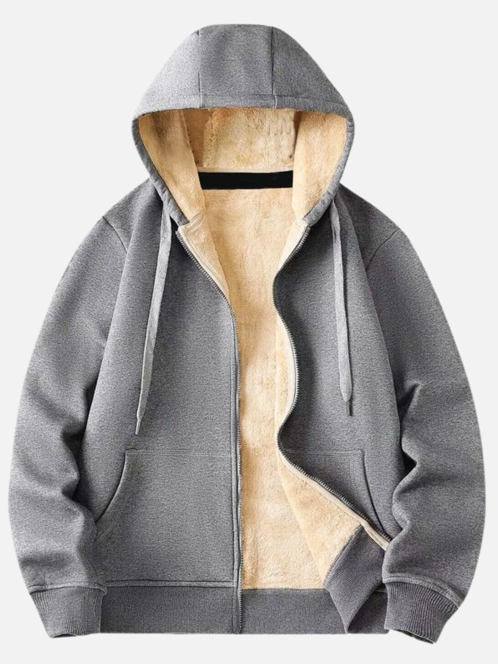Men's Winter Zip Up Jacket | Hooded