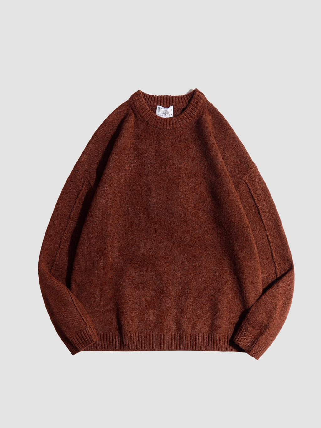 Women's Oversize Crew Neck Sweater | Winter