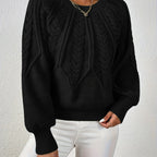 Women’s Winter Knit Sweater | Textured