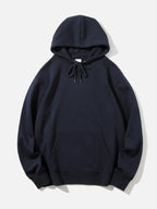 Men's Drawsting Winter Plain Hoodie | Gym