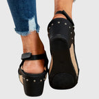 Women's Peep Toe Ankle Strap Sandals | Wedge