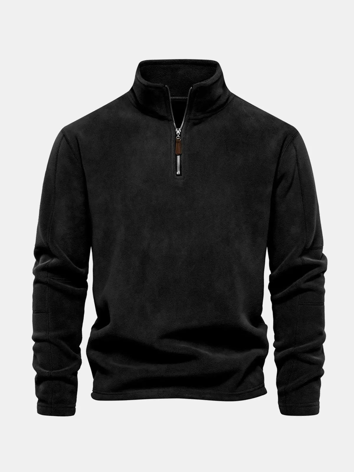 Men's Quarter-Zip Vintage Knit Sweater | Winter