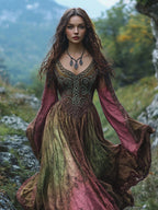 Women's Long Sleeve Party Maxi Dress | Halloween
