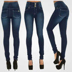 Women's Stylish High-Waisted Skinny Jeans | Casual