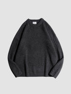 Women's Oversize Crew Neck Sweater | Winter