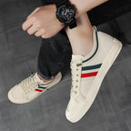 Men's Casual Streetwear Style Sneakers | Lace-Up