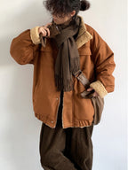 Women's Winter Long Sleeve  Zip Up Jacket | Oversized