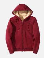 Men's Winter Zip Up Jacket | Hooded