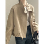Women's Casual Oversized Jacket | Drawstring-Hem