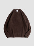 Women's Oversize Crew Neck Sweater | Winter