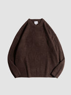 Women's Oversize Crew Neck Sweater | Winter
