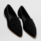 Women's Casual Slip On Work Loafers | Pointed Toe