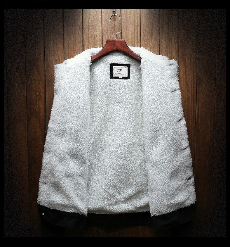 Men's Button Long Sleeve Denim Jacket | Winter