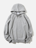 Men's Drawsting Winter Plain Hoodie | Gym