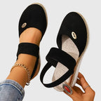 Women's Closed Toe Wide Fit Sandals | Ankle Strap