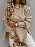 Women's Chunky Knitted Sweater | Winter