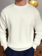 Men's Knitted Long Sleeve Sweater | Winter