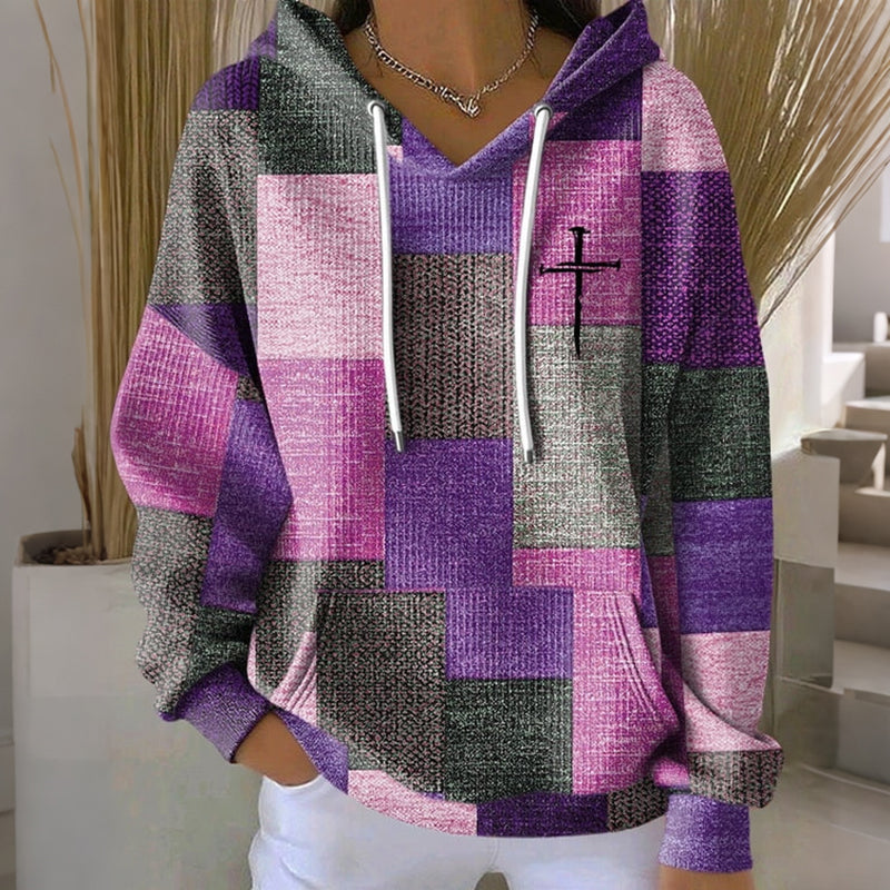 Women's Pattern Graphic Winter Hoodie | Streetwear