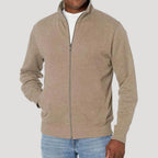 Men's Casual Long Sleeve Zip Up Jacket | Winter
