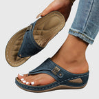 Women's Bohemian Casual Thong Comfort Sandals | Slip On