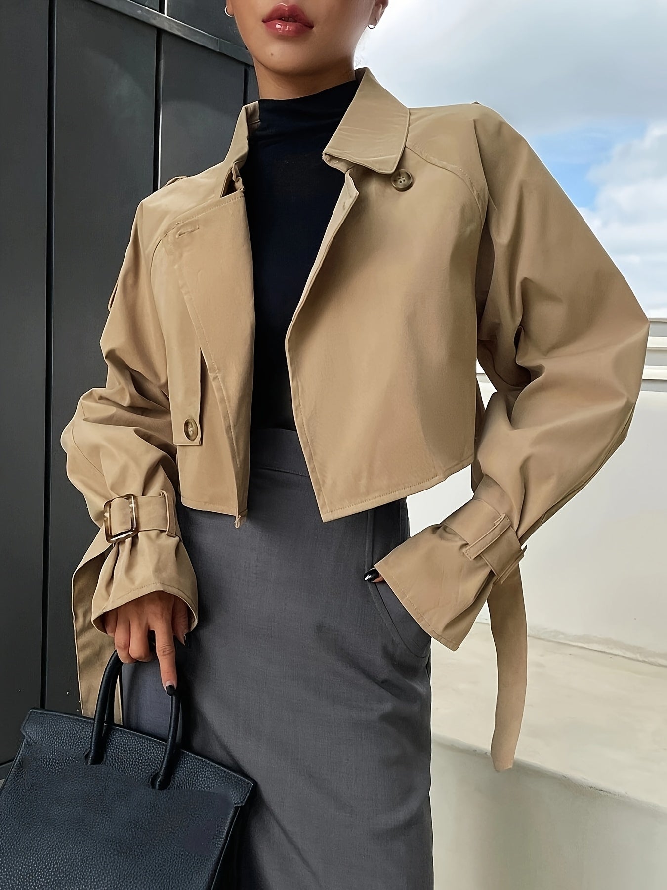 Women's Stylish Cropped Jacket | Casual