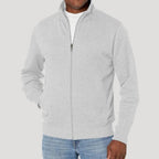 Men's Casual Long Sleeve Zip Up Jacket | Winter