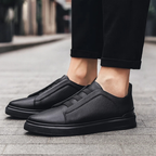 Men's Contrast Casual Sneakers | Lace Up
