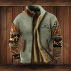 Men's Long Sleeve Zip Up Jacket | Winter