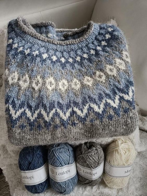 Women's Long Sleeve Crochet Knit Sweater | Winter