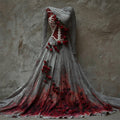 Women's Halloween Long Sleeve Maxi Dress | Party