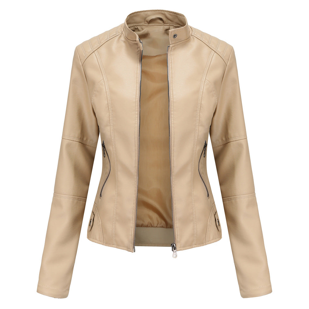 Women's Zip-Front Moto-Style Jacket | Casual