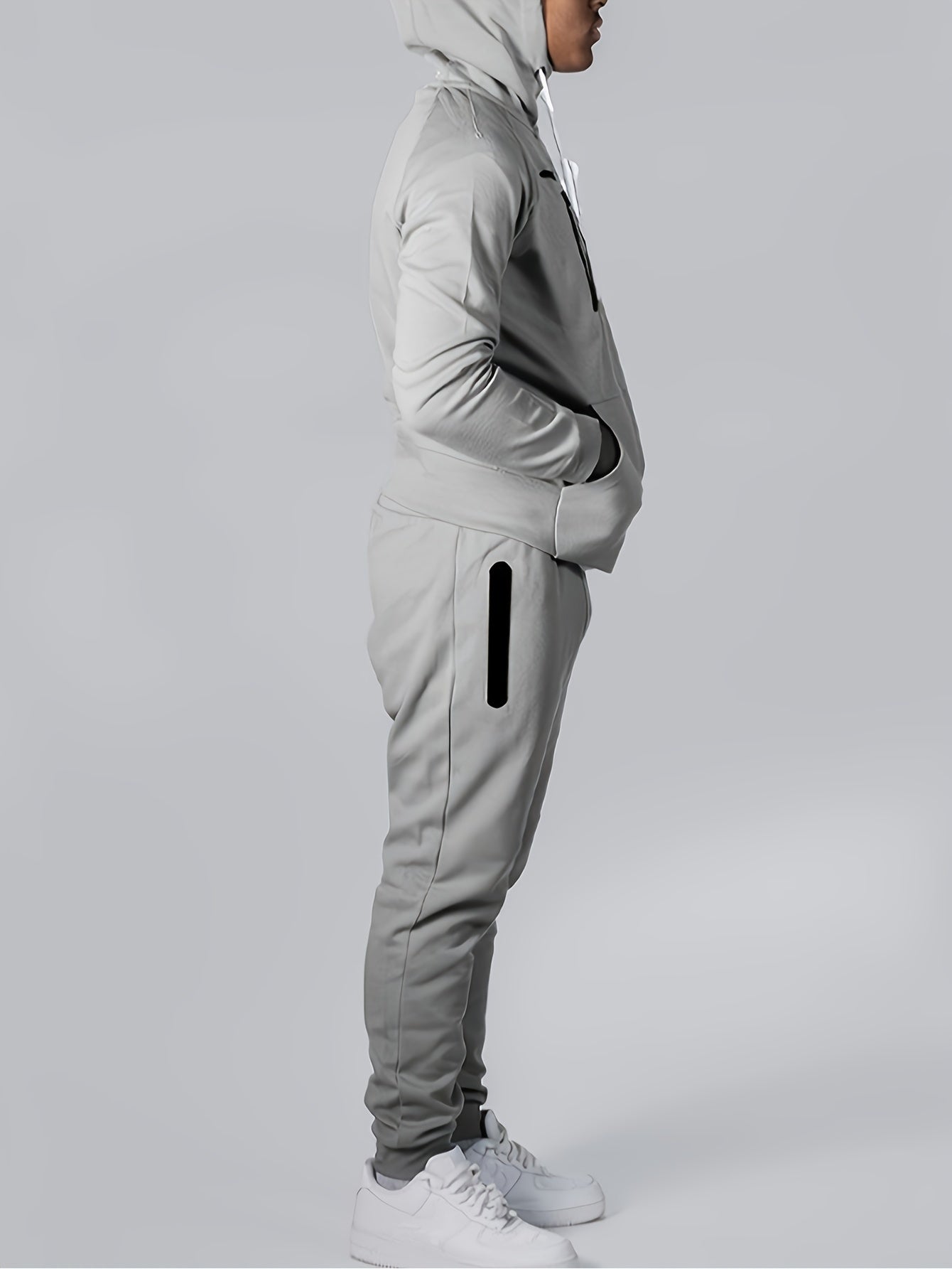 Men’s Loose Fit Hooded Tracksuit | Two-Piece