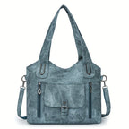 Women’s Stylish Vintage Shoulder Bag | Multi-Pocket