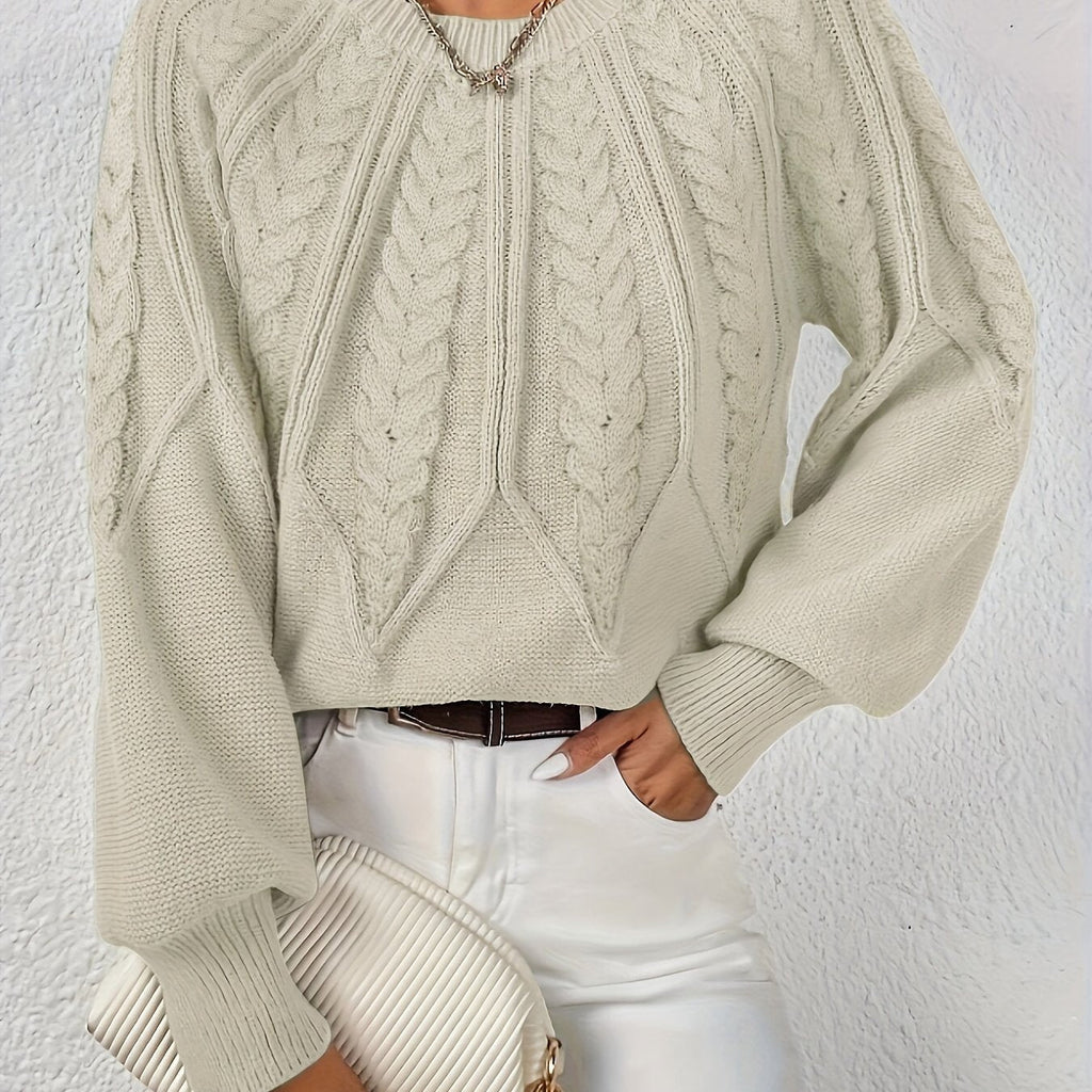 Women’s Winter Knit Sweater | Textured