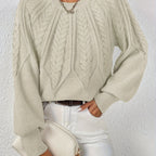 Women’s Winter Knit Sweater | Textured