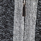 Men’s Stand Collar Zip-Up Jacket | Contrast Panels