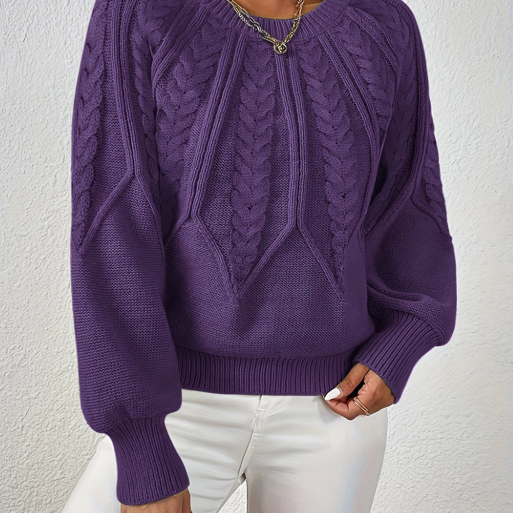 Women’s Winter Knit Sweater | Textured