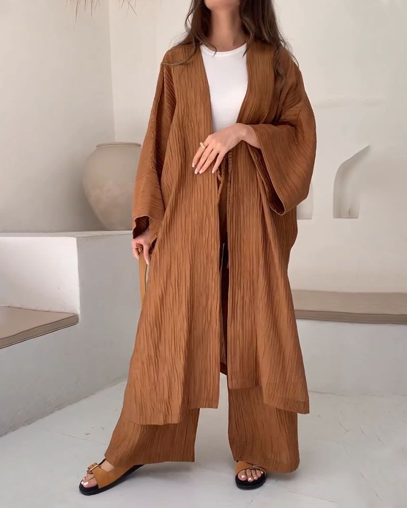 Women’s Longline Two-Piece Outfit Set | Relaxed