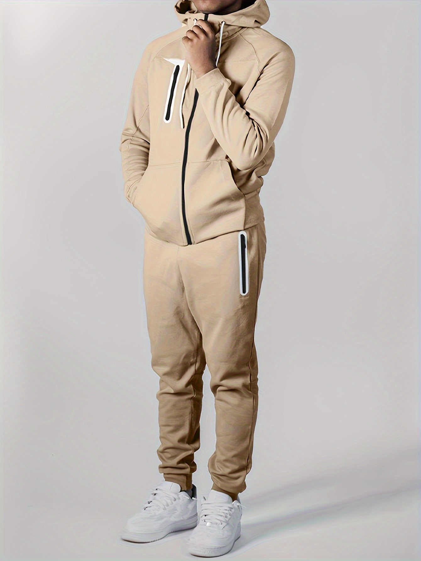 Men’s Loose Fit Hooded Tracksuit | Two-Piece