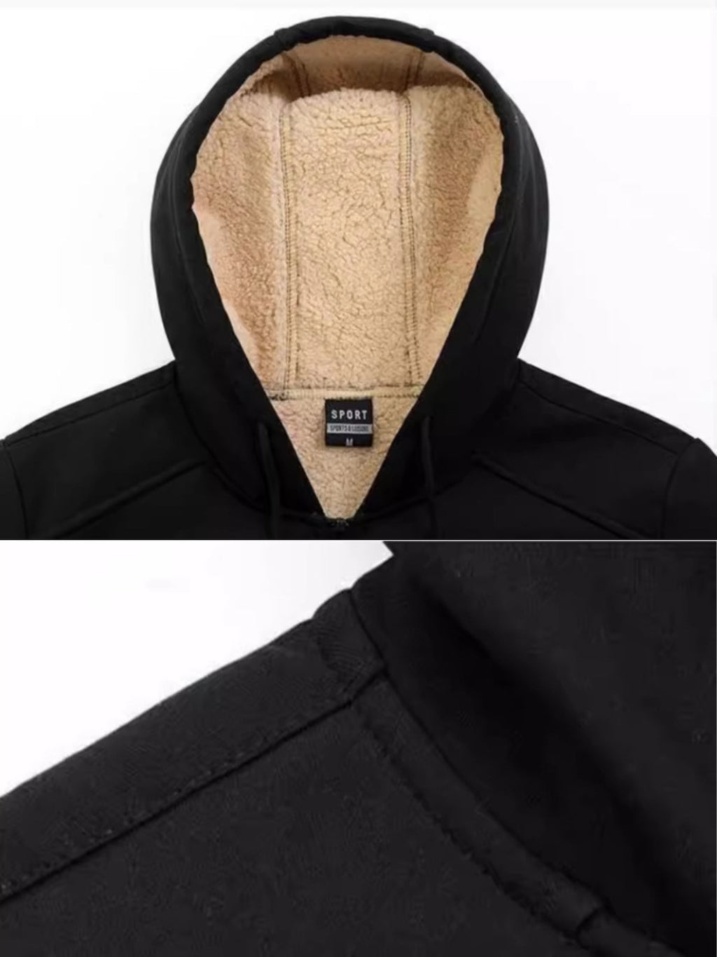 Men's Winter Zip Up Jacket | Hooded