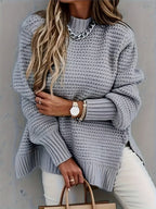 Women's Chunky Knitted Sweater | Winter