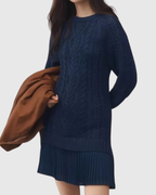 Women's Elegant Winter Sweater Dress | Mini