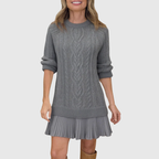 Women's Elegant Winter Sweater Dress | Mini
