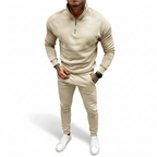 Men’s Minimal Quarter Zip Sweater | Stand Collar