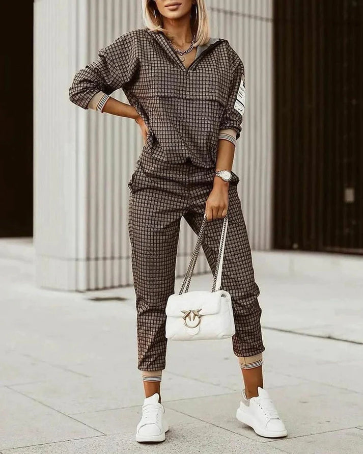 Women's Stylish Geometric-Print Set | Casual