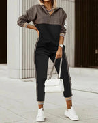 Women's Stylish Geometric-Print Set | Casual
